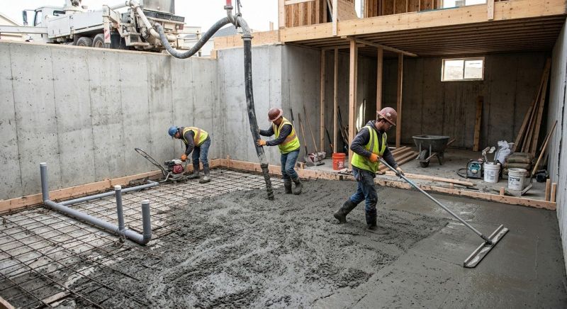 Basement Concrete Installation in Apopka, FL