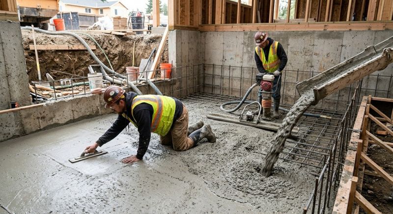 Basement Concrete Installation in Haines City, FL