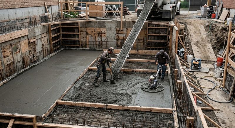 Basement Concrete Installation in Winter Park, FL