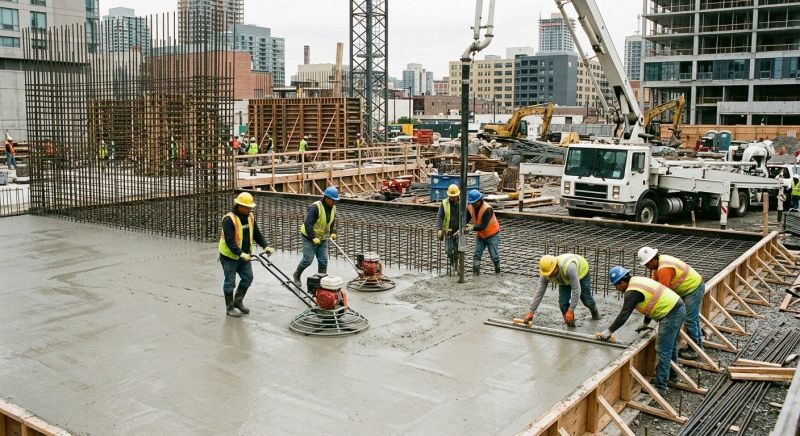 Commercial Slab Construction in Davenport, FL