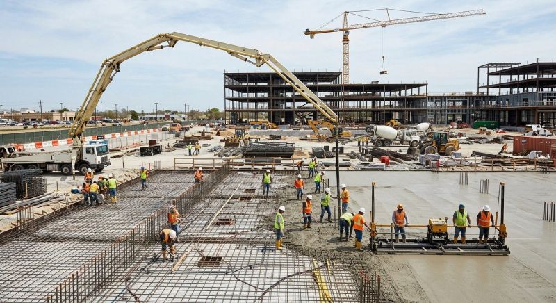 Commercial Slab Construction in Maitland, FL