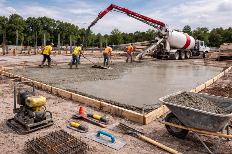 Commercial Slab Construction in Windermere, FL