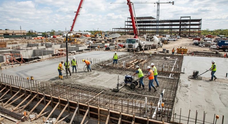 Commercial Slab Installation in Kissimmee, FL