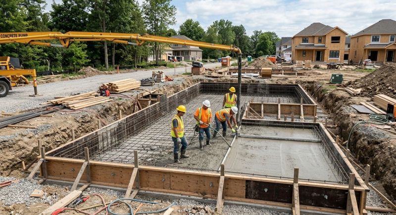 Concrete Foundation Pouring in Kissimmee, FL