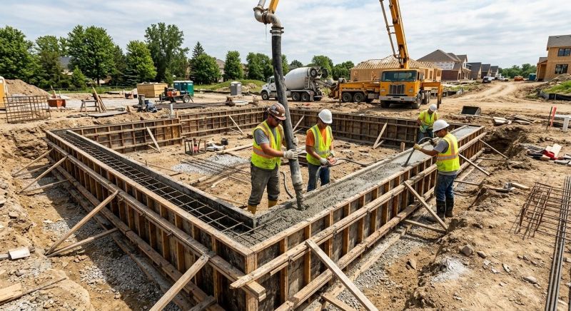Concrete Foundation Pouring in Kissimmee, FL