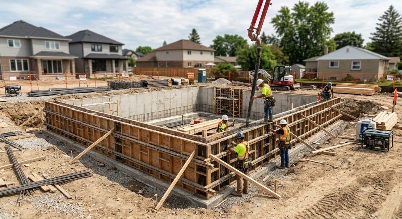 Foundation Construction in Winter Garden, FL