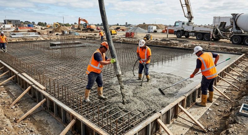 Foundation Pouring in Kissimmee, FL