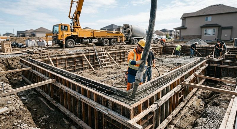 Foundation Wall Pouring in Orlando, FL